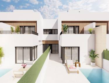 Nieuwbouw - Townhouse / Semi-detached - Santiago de la Ribera