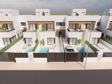 Nieuwbouw - Townhouse / Semi-detached - Santiago de la Ribera