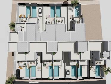 Nieuwbouw - Townhouse / Semi-detached - Santiago de la Ribera
