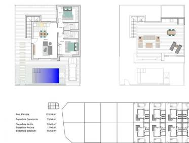 Nieuwbouw - Townhouse / Semi-detached - Torre Pacheco - Roldán