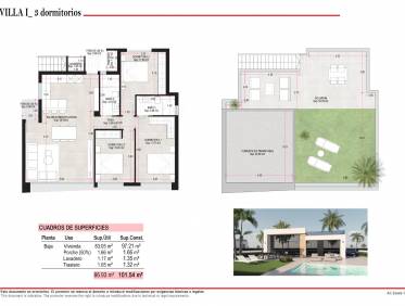Nieuwbouw - Villa - Alhama De Murcia - Condado De Alhama