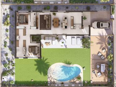 Nieuwbouw - Villa - Baños y mendigo - Altaona Golf