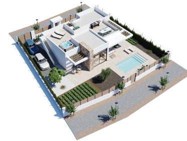 Nieuwbouw - Villa - Fuente Álamo de Murcia - Hacienda del Alamo
