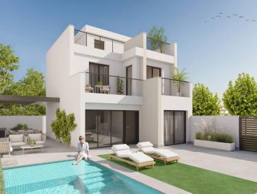 Nieuwbouw - Villa - Los Alcazares - Playa la Atascadera