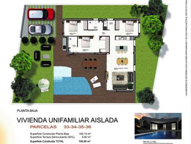 Nieuwbouw - Villa - Los Montesinos - La Herrada