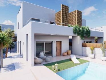 Nieuwbouw - Villa - Pilar de la Horadada - Polideportivo