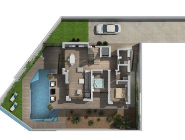 Nieuwbouw - Villa - Rojales - Golf La Marquesa (Ciudad Quesada)
