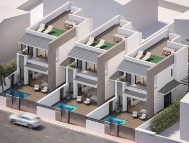 Nieuwbouw - Villa - San Pedro del Pinatar - Pueblo