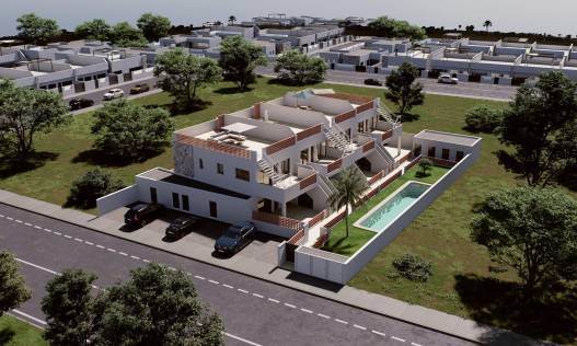 Top Floor Bungalow - Nieuwbouw - Pilar de la Horadada - Parque del Mediterraneo