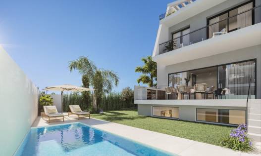 Townhouse / Semi-detached - Nieuwbouw - Estepona - Los Flamingos