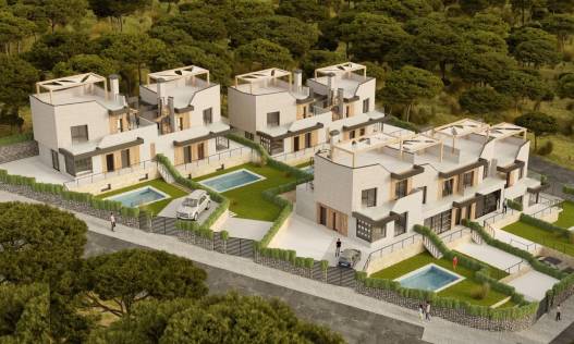 Townhouse / Semi-detached - Nieuwbouw - Polop - PAU1