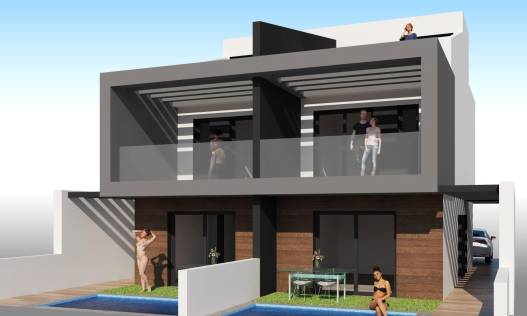 Townhouse / Semi-detached - Nieuwbouw - San Javier - Santiago de la Ribera