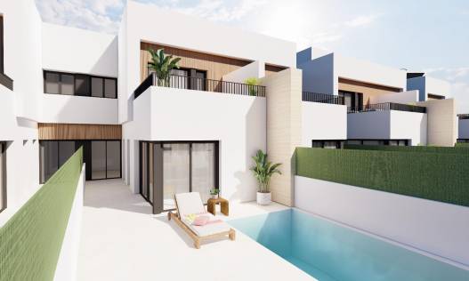 Townhouse / Semi-detached - Nieuwbouw - Santiago de la Ribera - Santiago de la Ribera