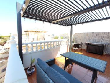 Vakantie verhuur - Townhouse / Semi-detached - Orihuela Costa - Playa Flamenca