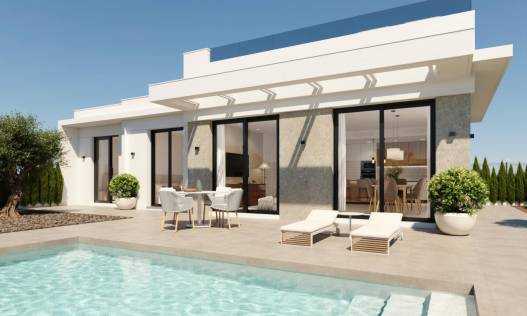 Villa - Nieuwbouw - Fuente Álamo de Murcia - Hacienda Del Álamo Golf