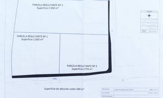 Bestaand - Plot - Jávea - Valls