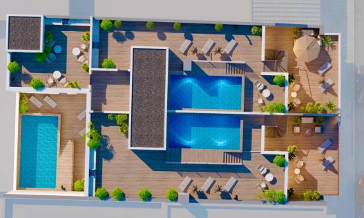 Nieuwbouw - Appartement - Torrevieja Centro - Torrevieja