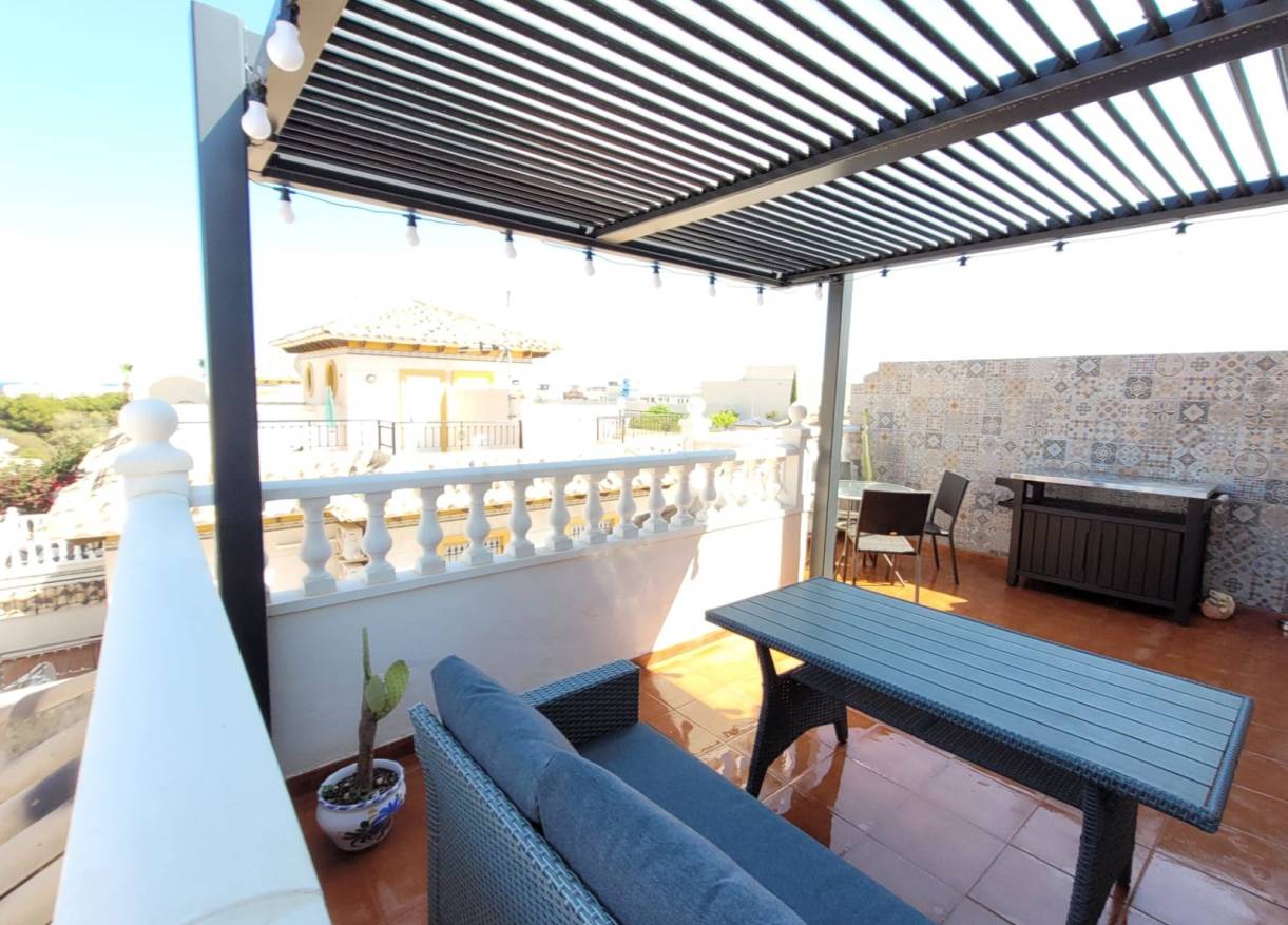 Vakantie verhuur - Townhouse / Semi-detached - Orihuela Costa - Playa Flamenca