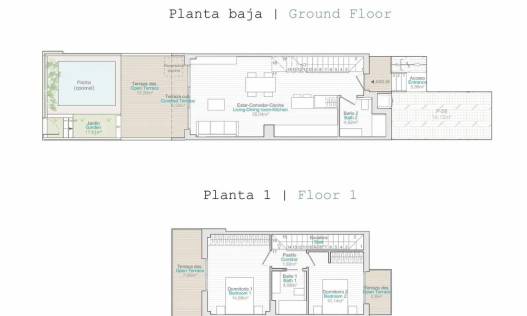 Nieuwbouw - Townhouse / Semi-detached - Denia