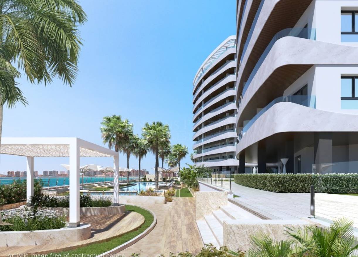 Nieuwbouw - Appartement - La Manga del Mar Menor - Zona Galúa-Calnegre