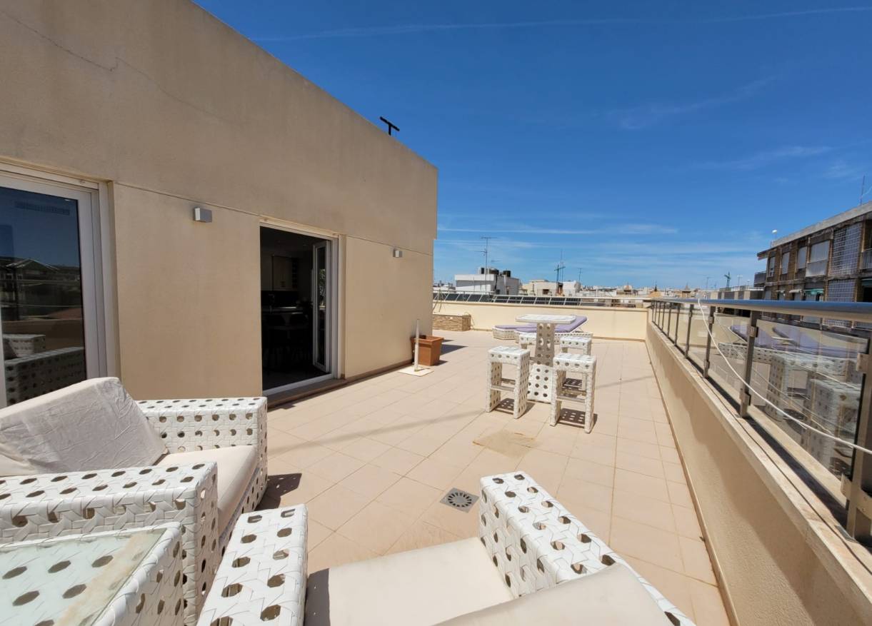 Vakantie verhuur - Penthouse - Torrevieja