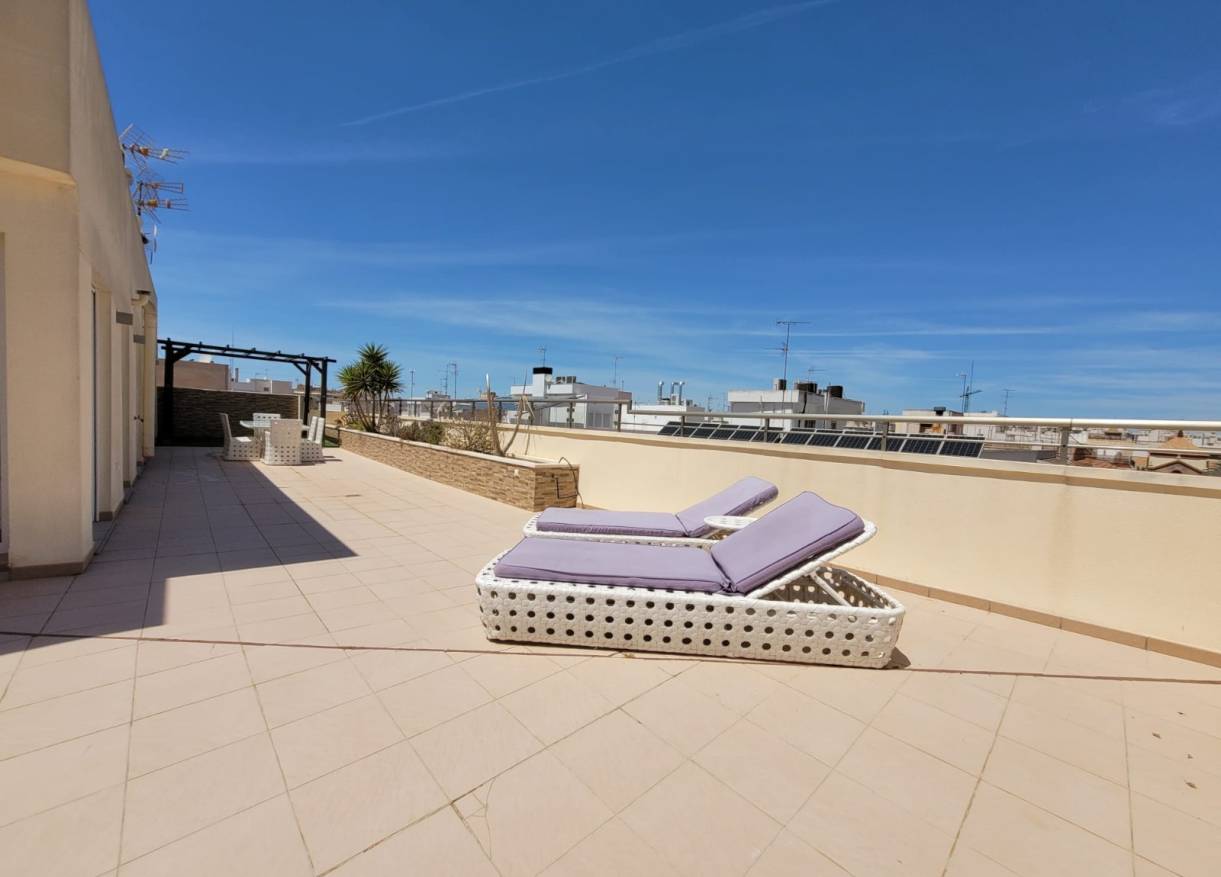 Vakantie verhuur - Penthouse - Torrevieja