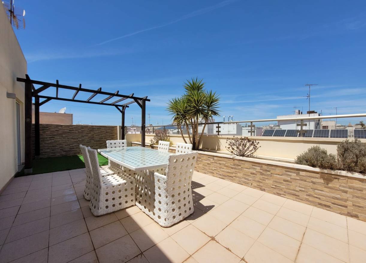 Vakantie verhuur - Penthouse - Torrevieja