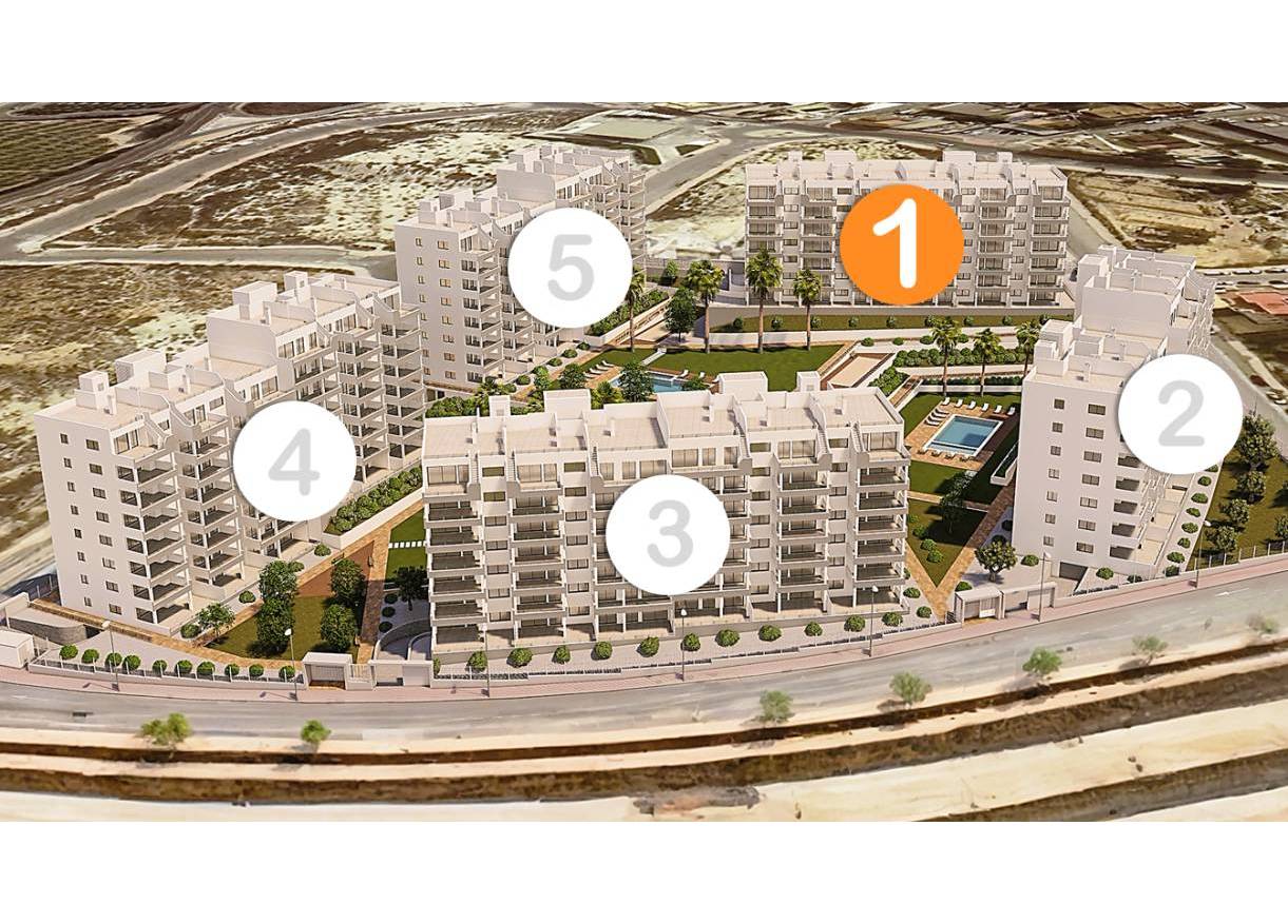 Nieuwbouw - Appartement - San Miguel de Salinas