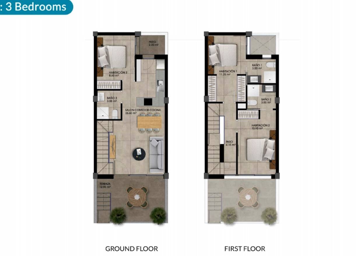 Nieuwbouw - Townhouse / Semi-detached - Dolores