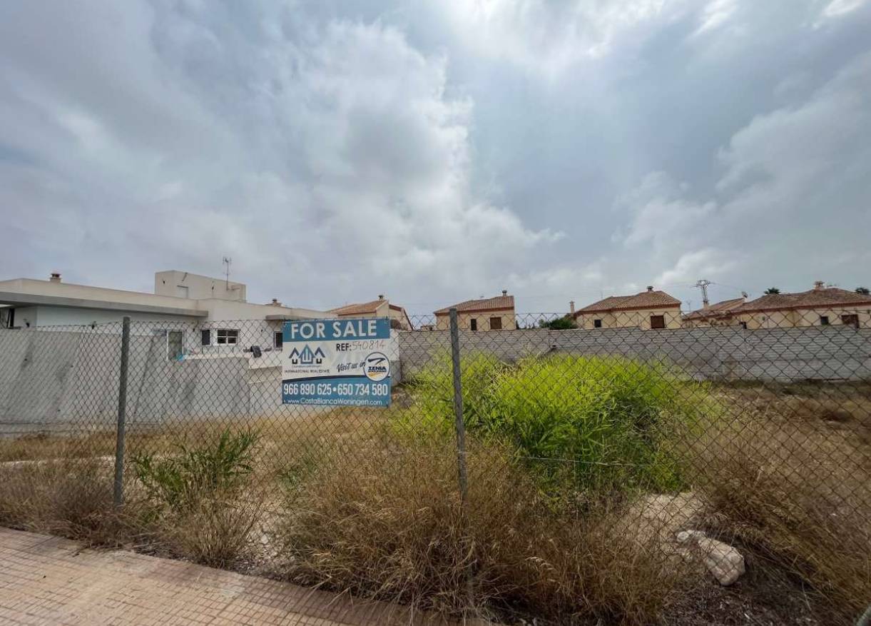 Bestaand - Bouwperceel - San Fulgencio