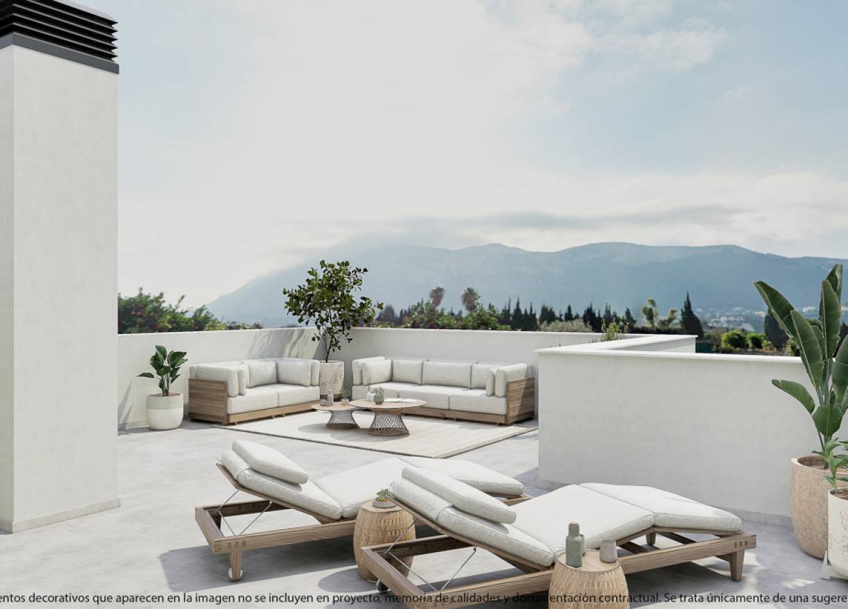 Nieuwbouw - Penthouse - Denia