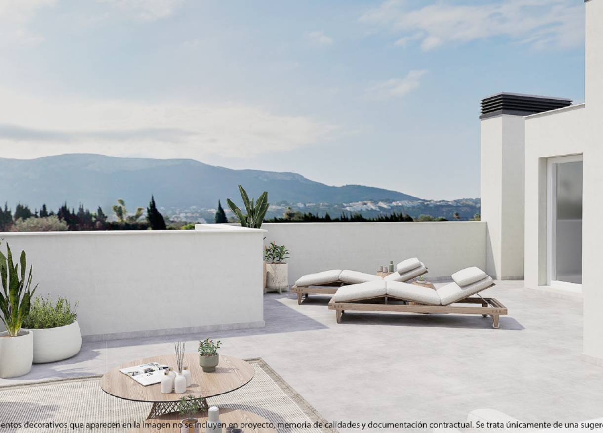 Nieuwbouw - Penthouse - Denia