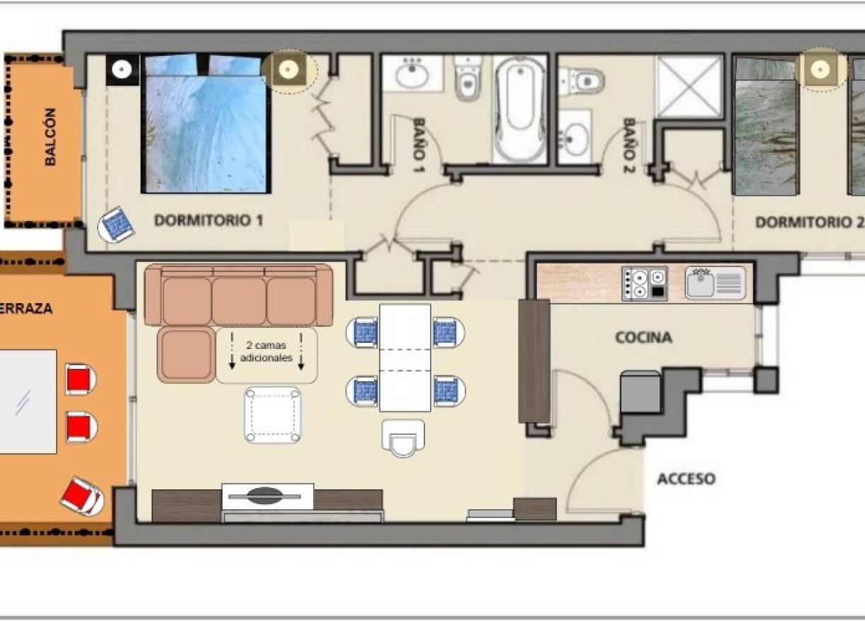 Bestaand - Appartement - San Javier - Roda Golf