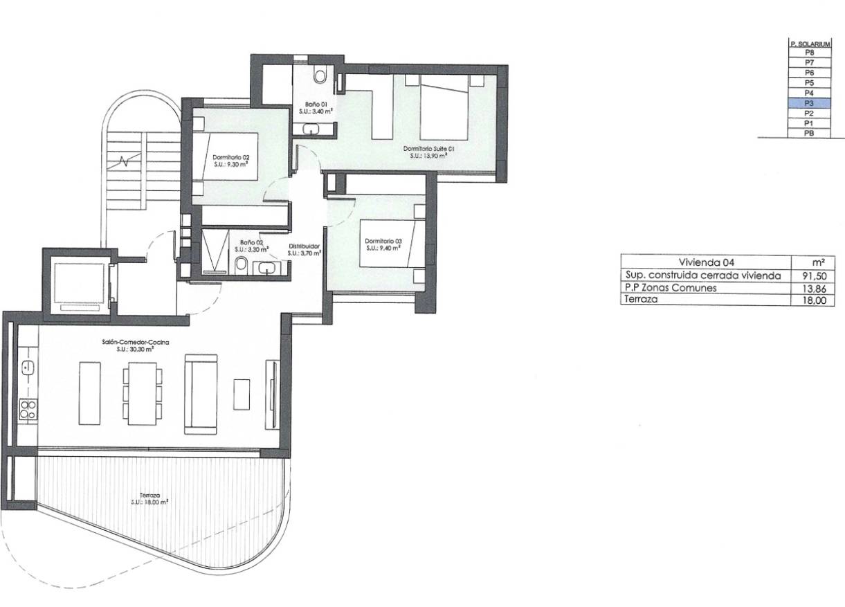 Nieuwbouw - Penthouse - Guardamar del segura