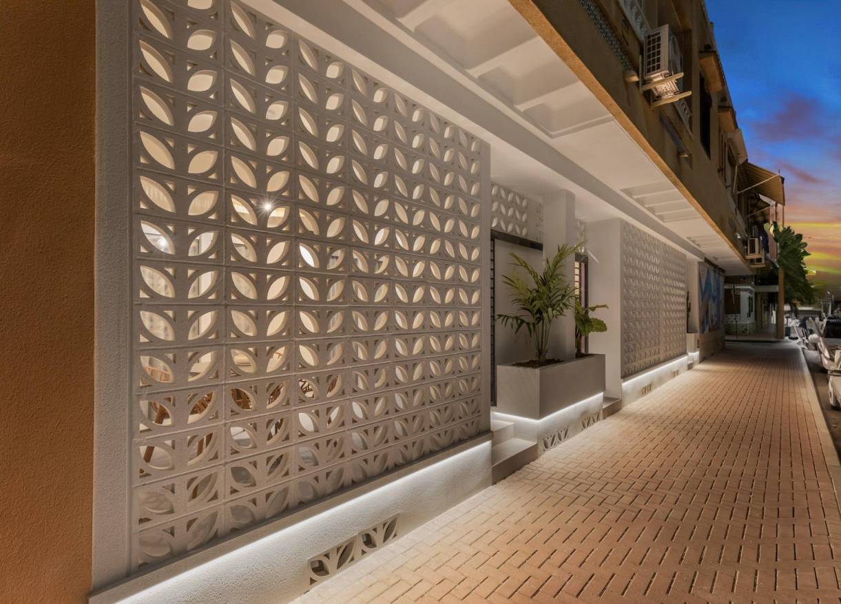 Nieuwbouw - Ground floor apartment - Torrevieja - Playa Los Naufragos