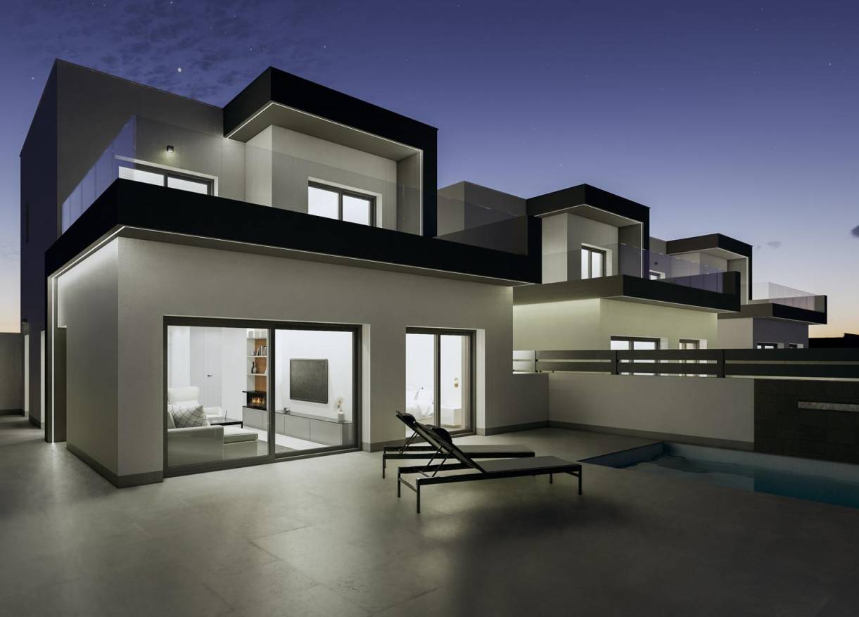 Nieuwbouw - Semidetached - Benijófar - Pueblo