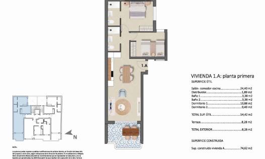 Nieuwbouw - Appartement - Pilar de la Horadada - TORRE DE LA HORADADA