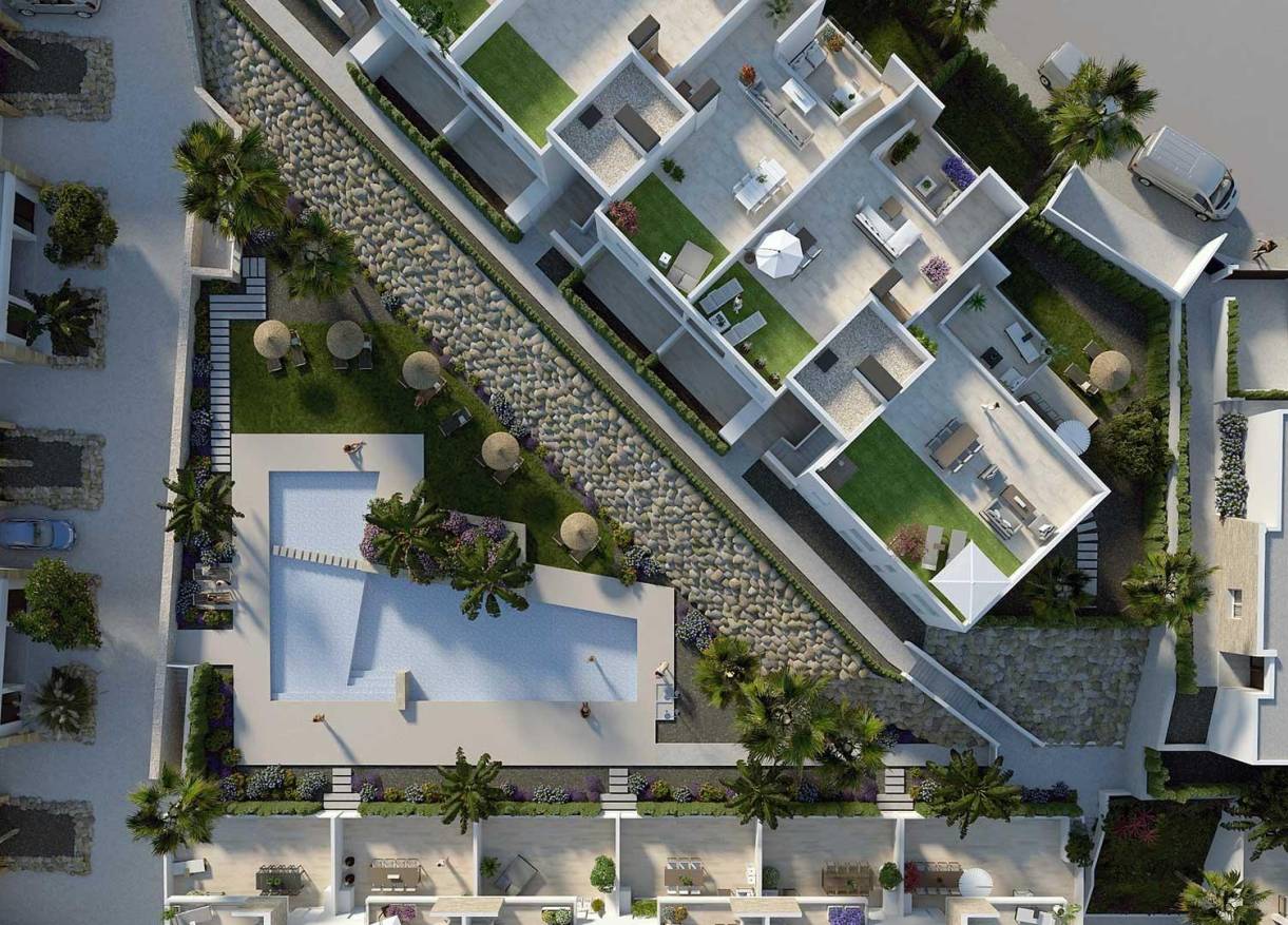 Nieuwbouw - Top Floor Bungalow - Algorfa - La Finca Golf