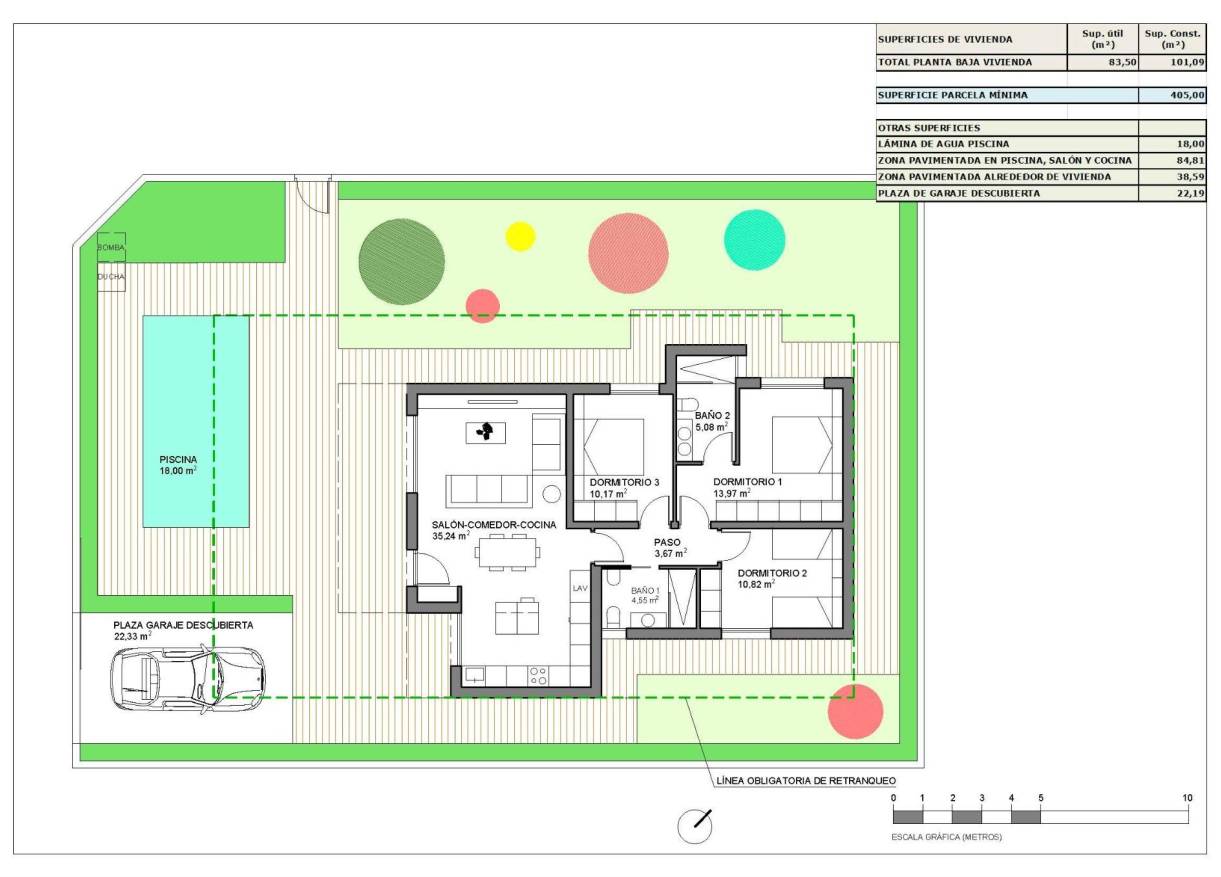 Nieuwbouw - Villa - Hondón de las Nieves - Urbaniz. La Montañosa