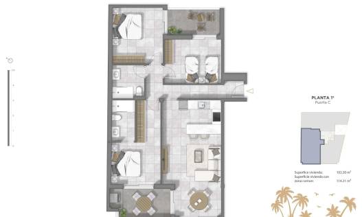 Nieuwbouw - Appartement - Guardamar del segura - Pueblo
