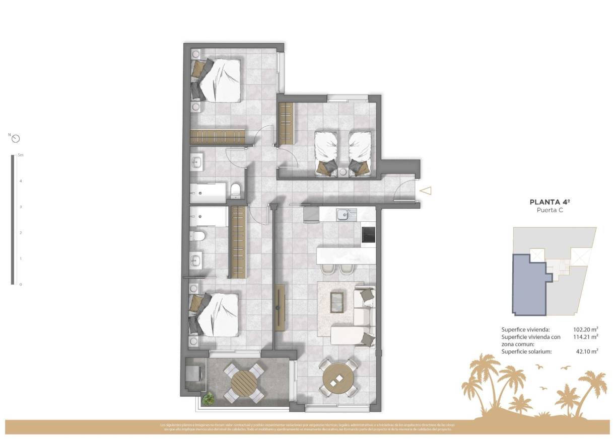 Nieuwbouw - Penthouse - Guardamar del segura - Pueblo
