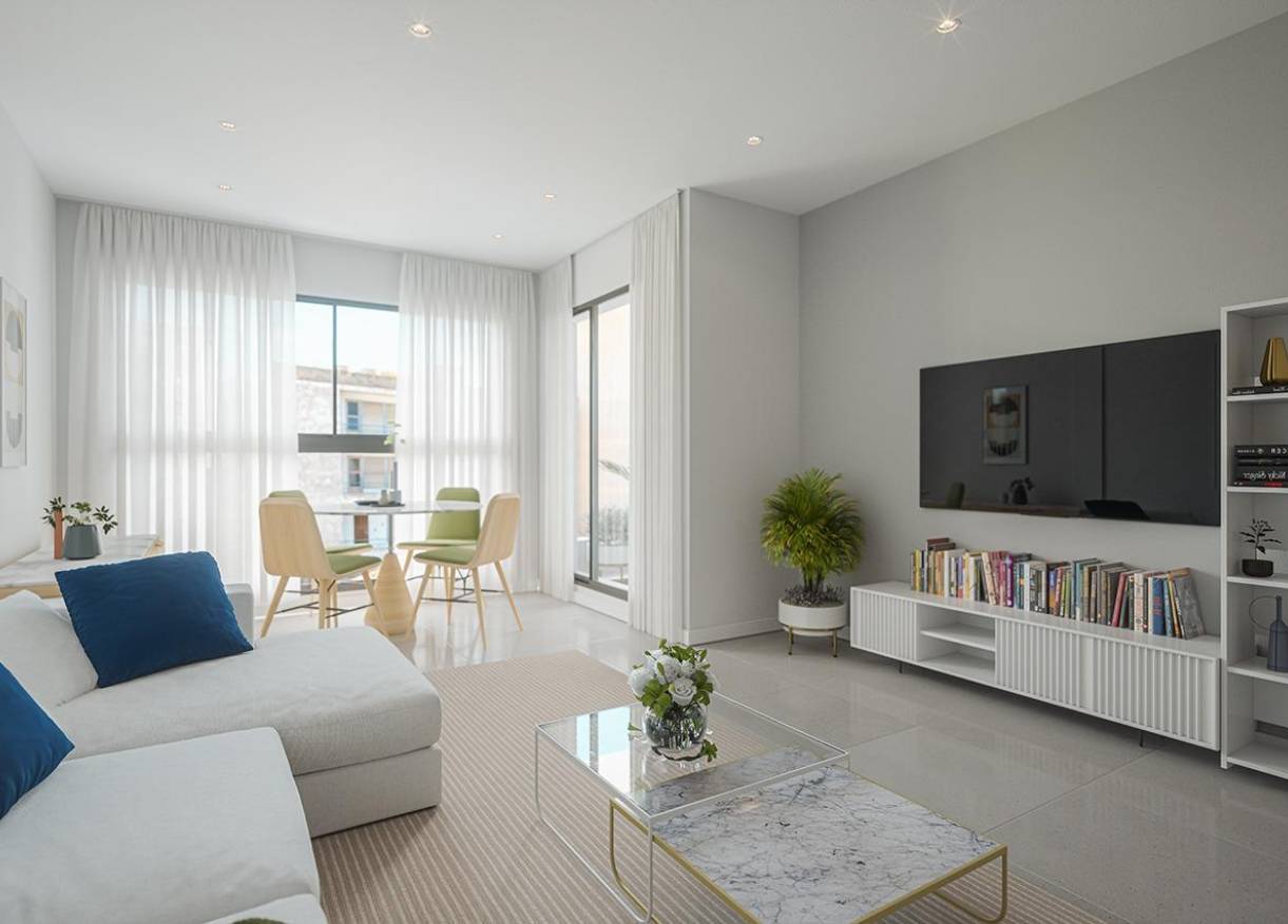 Nieuwbouw - Ground floor apartment - Guardamar del segura - Pueblo