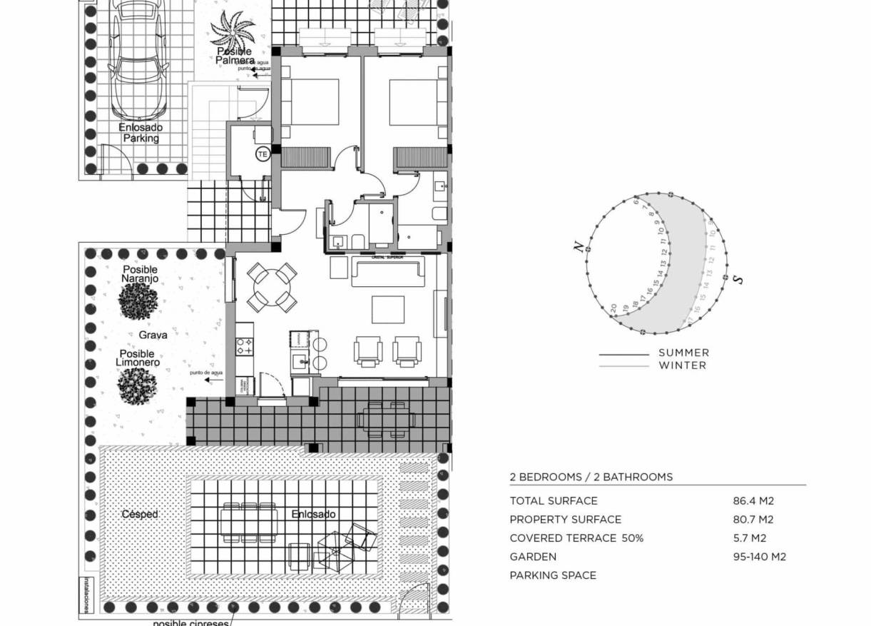 Nieuwbouw - Ground Floor Bungalow - Rojales - Doña Pepa