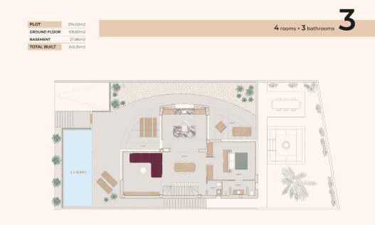 Nieuwbouw - Villa - Algorfa - La Finca Golf