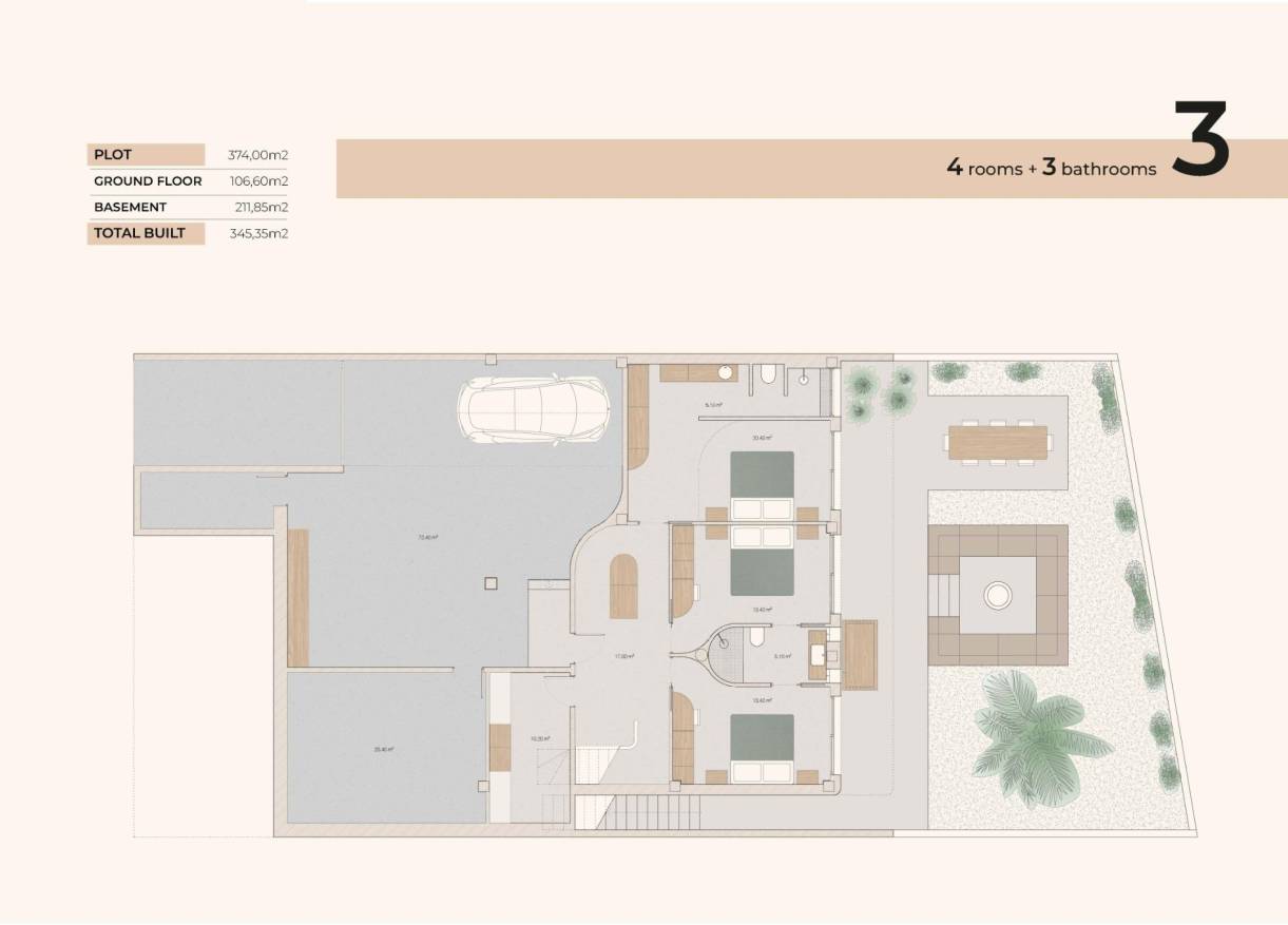 Nieuwbouw - Villa - Algorfa - La Finca Golf