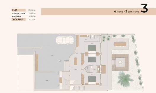 Nieuwbouw - Villa - Algorfa - La Finca Golf