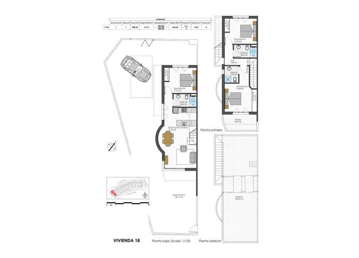 Nieuwbouw - Townhouse / Semi-detached - Pilar de la Horadada