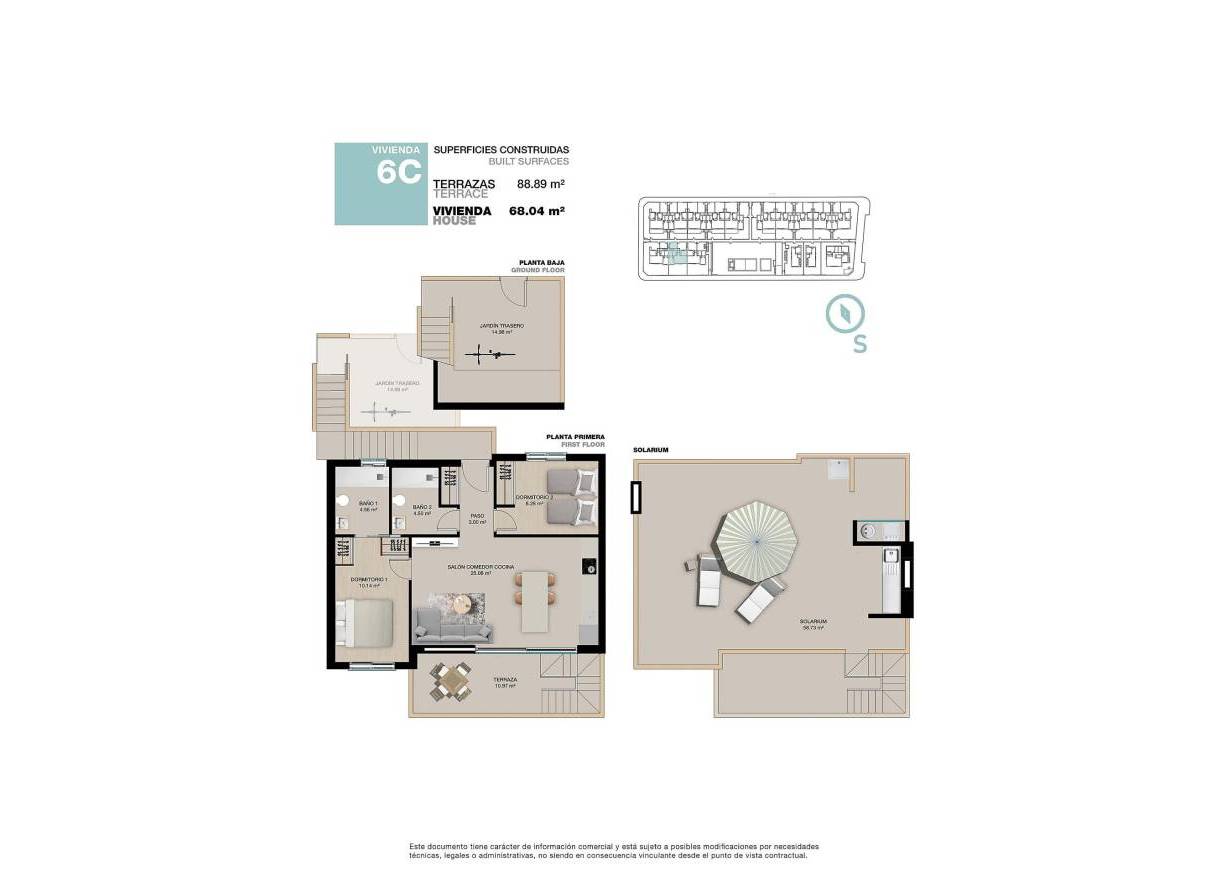 Nieuwbouw - Top Floor Bungalow - Pilar de la Horadada - TORRE DE LA HORADADA