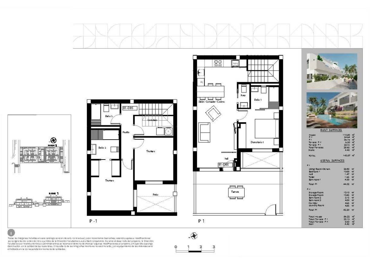 Nieuwbouw - Ground Floor Bungalow - Torrevieja - Lago Jardín II