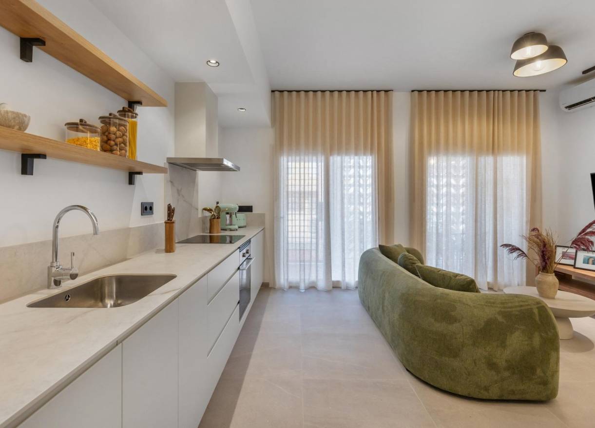 Nieuwbouw - Ground floor apartment - Torrevieja - Playa Los Naufragos